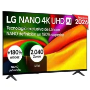 Smart TV LG 65" 4K UHD AI NANO WebOS HDR10 60Hz