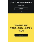 Extra 15% en tiendas y en la web