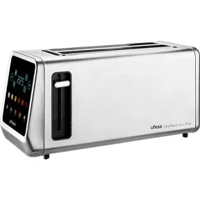 Tostadora Ufesa OneTouch Duo Plus XL, 1450 W, 2 Ranuras