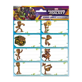 Etiquetas Adhesivas Escolares Marvel Groot | Grupo Erik
