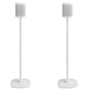 Soporte de Piso para Altavoz Cavus - Blanco, Metal y Sintético
