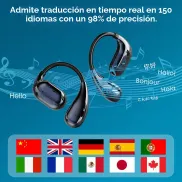 Auriculares de Traducción Instantánea Ai Ninonly, 150 Idiomas