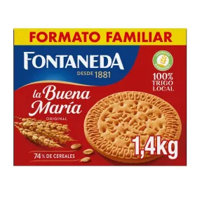 Galletas FONTANEDA María 1,4 kg en caja