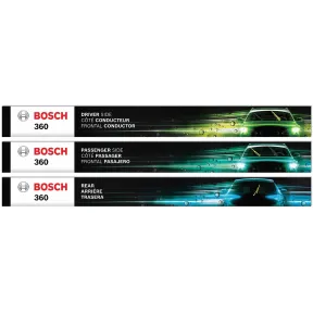 Kit de limpiaparabrisas 360 BOSCH para vehículos