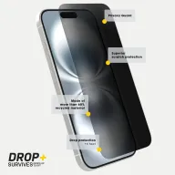 Protector de Pantalla Pro Glass Privacy para iPhone 16 Pro Max
