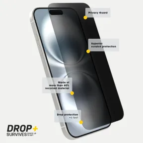 Protector de Pantalla Pro Glass Privacy para iPhone 16 Pro Max