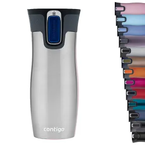 Vaso Contigo West Loop de Acero Inoxidable (470 ml)