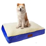 Cama de espuma viscoelástica para perros medianos 71 x 48 cm