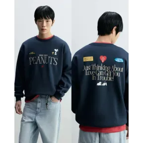 Sudadera Peanuts con estampado de Snoopy (Tallas XS a XXL)