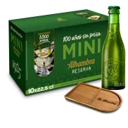 Cerveza Extra Alhambra Reserva 1925, Pack de 10 Botellas