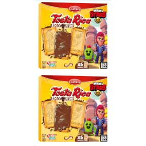 TostaRica Bañada en Chocolate con Leche - 2 Unidades