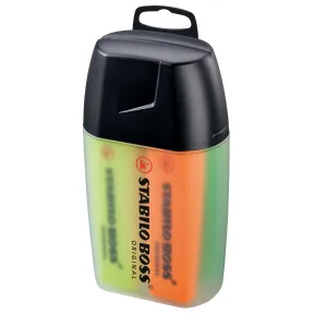 Marcadores Fluorescentes STABILO Boss Original - Set de 4