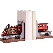 Sujeta Libros DIY de Madera en Puzzle 3D