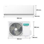 Aire acondicionado inverter Hisense 3500 frigorías