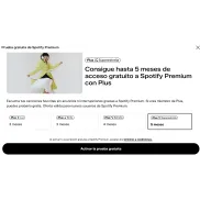 5 meses de Spotify gratis para usuarios de Zalando Plus