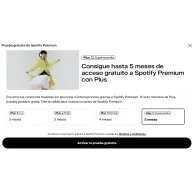 5 meses de Spotify gratis para usuarios de Zalando Plus