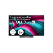 LG OLED 55" 4K Smart TV, Procesador α9 Gen8, Negro