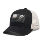 Gorra Azul Columbia PFG Fish Flag Snap Back Mesh