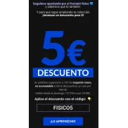 Descuento de 5€ en videojuegos físicos de segunda mano