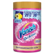 Quitamanchas en Polvo Vanish Gold - 1450gr, sin Lejía