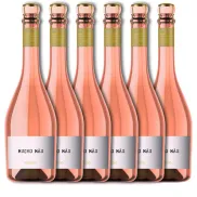 Mucho Más Rosé Sparkling, 6 botellas de 750 ml total