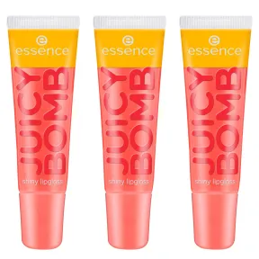 Paquete de 3 Lip Gloss Juicy Bomb Vegano 10 ml