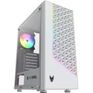 Caja PC Gaming Blanca Oversteel Iridium – ATX y ARGB 120 mm