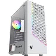 Caja PC Gaming Blanca Oversteel Iridium – ATX y ARGB 120 mm