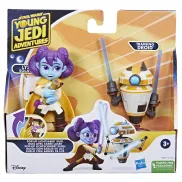 Duelo con Sables de Luz – Figuras Lys Solay y Droide Jedi
