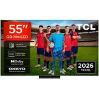 Smart TV TCL 55C6K PRO, 55" UHD 4K, Dolby Vision y Google TV