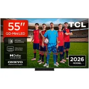 Smart TV TCL 55C6K PRO, 55" UHD 4K, Dolby Vision y Google TV