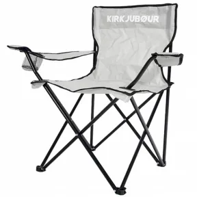 Silla de camping gris 'Njörd' KIRKJUBØUR