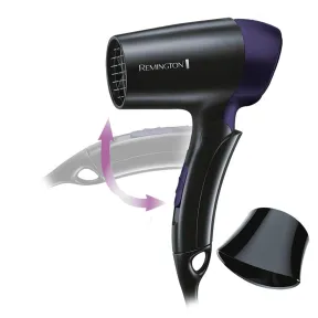 Secador de Pelo Plegable Remington D2400, 1400 W, Viaje