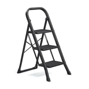 Escalera de Tijera SONGMICS con 3 Peldaños Ideal para Hogar