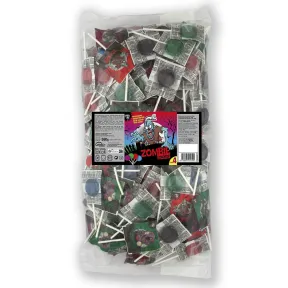 Piruletas Zombie LokoPop - Bolsa de 100 Caramelos Variados