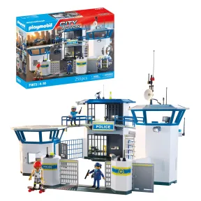 Central de Policía PLAYMOBIL Action Heroes 71873 con Figuras