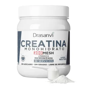 Creatina Pura Micronizada 300g | Sin Sabor | 88 Servicios