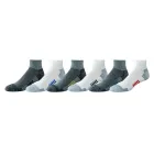 Calcetines tobilleros acolchados para hombre, pack de 6.