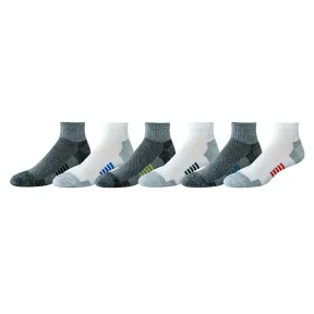 Calcetines tobilleros acolchados para hombre, pack de 6.