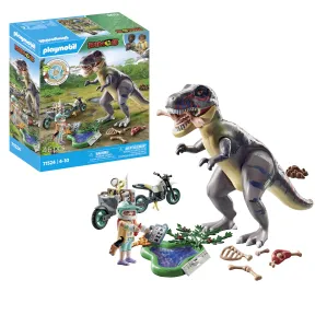 Dinos T-Rex y Rastreador - PLAYMOBIL 71524
