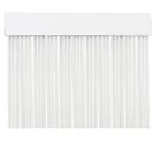 Cortina de PVC Transparente para Puerta Exterior 210x90cm