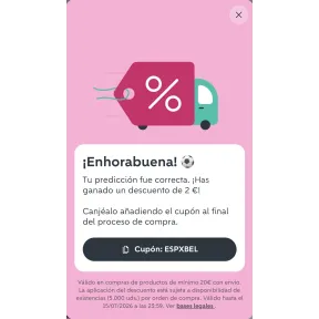 Wallapop: Cupón de 2€ para tus compras