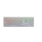 Teclado Gaming RGB Blanco Cherry MX 2.0S - Switches Brown