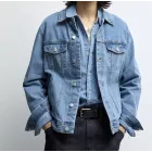 Cazadora de hombre vaquera 100% algodón - Tallas XS-L
