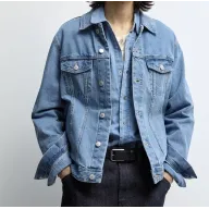 Cazadora de hombre vaquera 100% algodón - Tallas XS-L