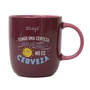 Taza Me Wonderful - Certeza: No es cerveza