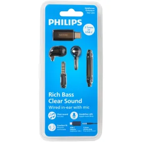 Auriculares Philips USB-C y con jack