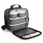 Bolsa Térmica Impermeable Urban Food Casual 3L con 4 Fiambreras