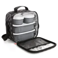 Bolsa Térmica Impermeable Urban Food Casual 3L con 4 Fiambreras