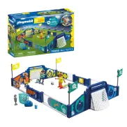 Campo de Fútbol PLAYMOBIL My Life - 72056 con 78 Piezas